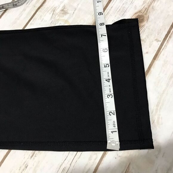 Exertek Cropped Active Wear Black‎ Pants size small loungewear - Picture 7 of 11